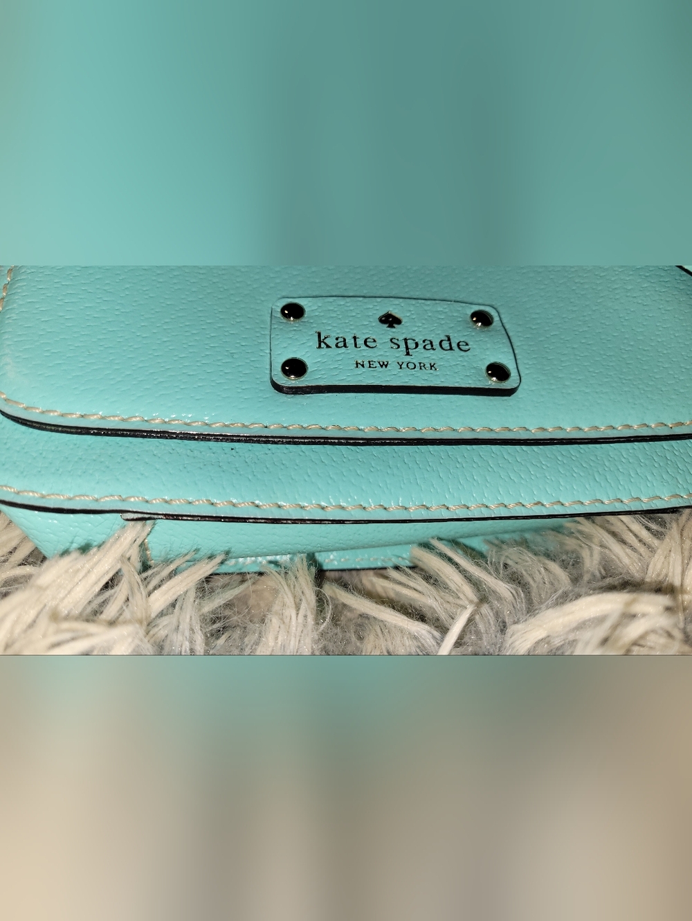 Authentic Light Blue Kate Spade Wellesley Flynn Crossbody Bag - Picture 13 of 13